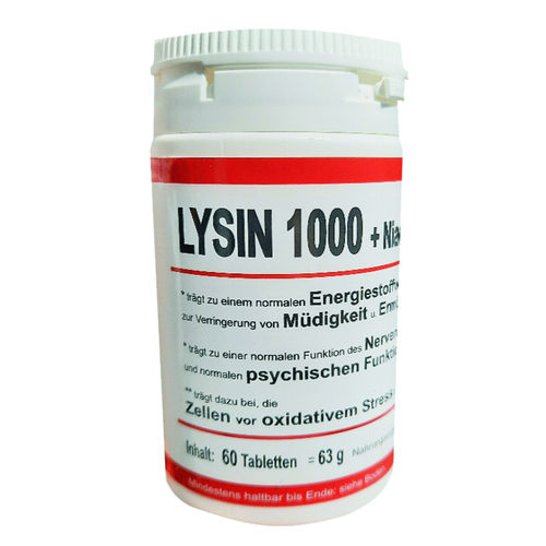 Lysin 1000 + Niacin + Vitamin E